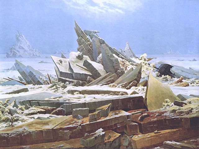 Caspar David Friedrich: Das Eismeer (1823-1824)
