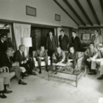 Treffen in Camp David (National Archives)